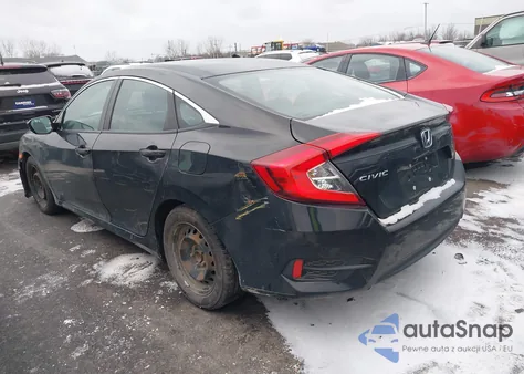 2016 Honda Civic Lx из США, поврежденный, VIN 19XFC2F57GE043932